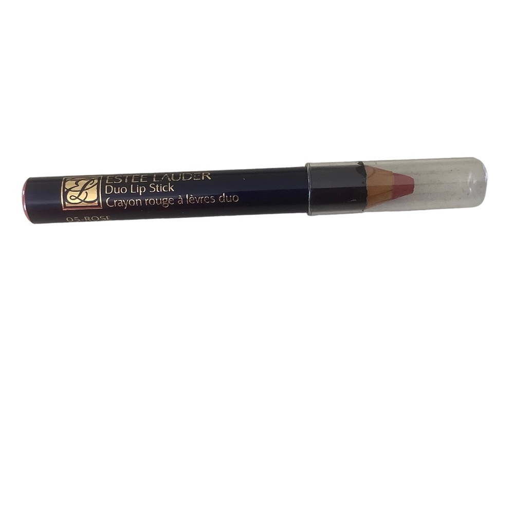 Estée Lauder duo lip stick crayon rouge pencil 05 rose